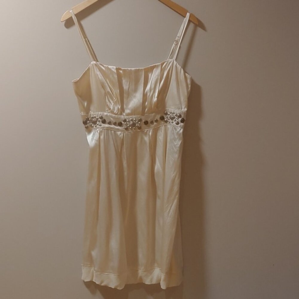 Marciano Women's Embellished Silk Dress